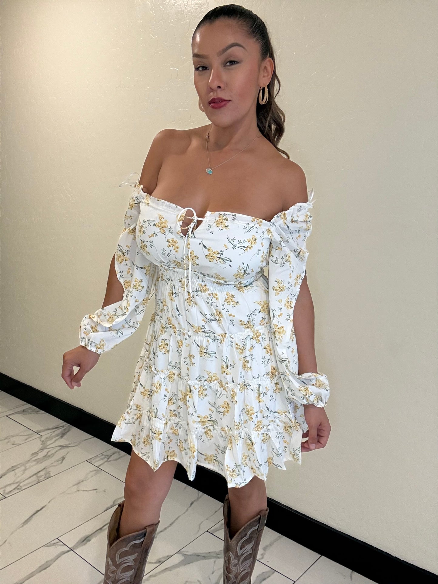 Spin Me Around Floral Dress