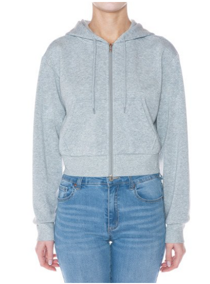 Comfy Me Happy You Zip Up Hoodie