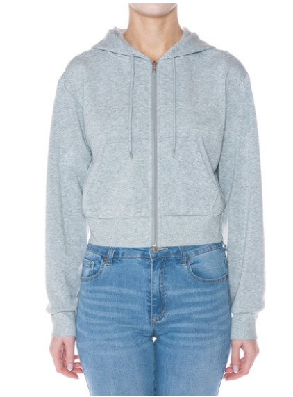 Comfy Me Happy You Zip Up Hoodie