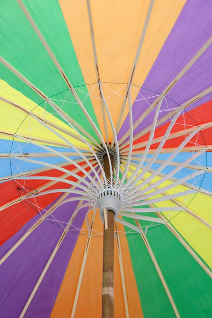 Rainbow Pride Sunshade Oilpaper Umbrella
